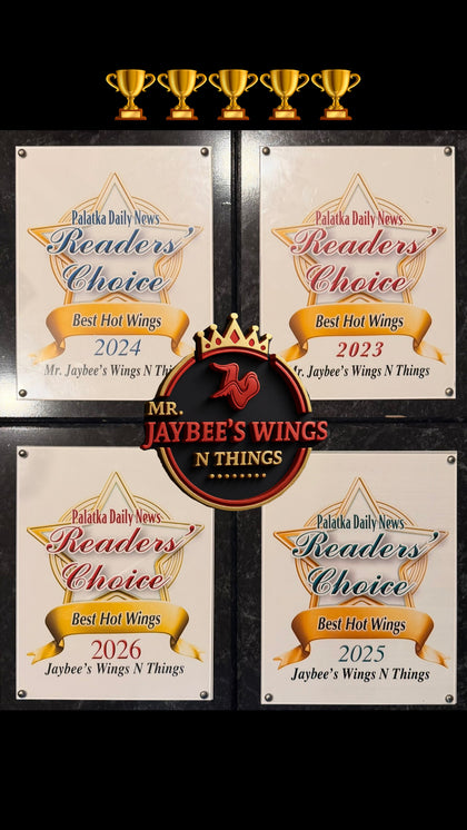 BEST WINGS IN TOWN!